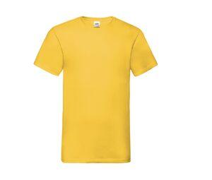 Fruit of the Loom SC234 - Valueweight V-Neck T (61-066-0) Sunflower