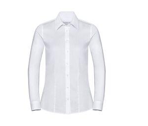 Russell Collection JZ62F - Ladies Long Sleeve Easy Care Oxford Shirt