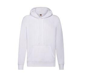 FRUIT OF THE LOOM SC362 - Lightweight Hooded Sweat Blanca