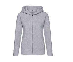 Fruit of the Loom SC375 - Sudadera Con Cremallera Grande para Mujer