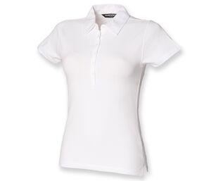 Skinnifit SK042 - Polo Elásto Mujer Blanca