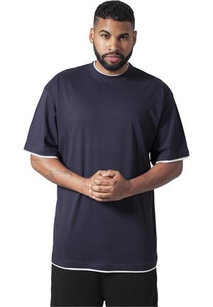 Urban Classics TB029A - Camiseta larga contraste