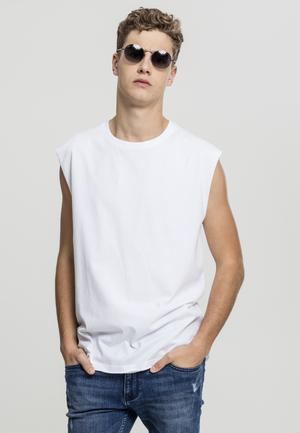 Urban Classics TB1562 - Camiseta sin mangas con bordes holgados