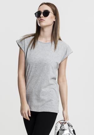 Urban Classics TB771 - Camiseta con hombros descubiertos para mujer