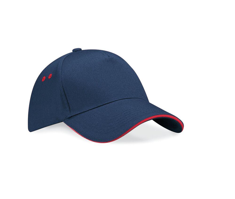 Beechfield BF15C - Gorra de 5 paneles 100% algodón