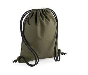 BAG BASE BG281 - Sac de gym en matériaux recyclés Military Green