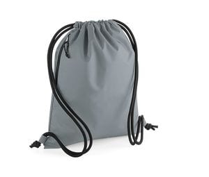 BAG BASE BG281 - Sac de gym en matériaux recyclés Pure Grey