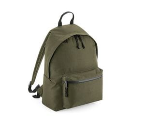 BAG BASE BG285 - Sac à dos en matériaux recyclés Military Green