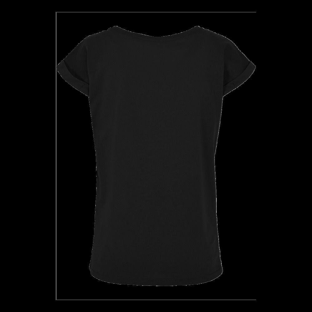 Build Your Brand BY021 - Camiseta mujer con hombros extendidos