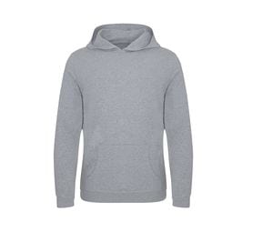 ECOLOGIE EA040 - Sweat capuche en coton recyclé Heather Grey