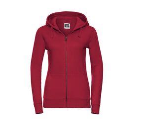 Russell JZ66F - Sudadera capucha cremallera entera mujer