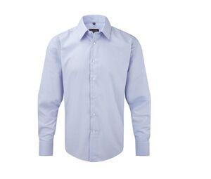 Russell Collection JZ922 - Camisa Oxford de manga larga hombre