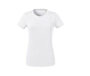 Russell RU118F - Camiseta de peso pesado orgánico para mujeres