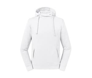 Russell RU209M - Sudadera Pure Organic capucha y cuello alto