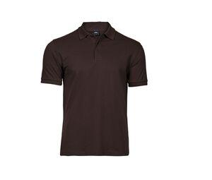 Tee Jays TJ1405 - Polo de estiramiento para hombres Chocolate