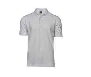 Tee Jays TJ1405 - Polo de estiramiento para hombres Blanca