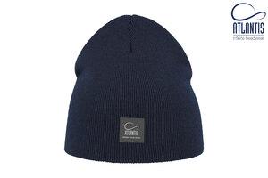 Atlantis AT175 - Gorro de poliéster reciclado Navy