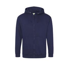 AWDIS JH050 - Sudadera con cremallera Oxford Navy