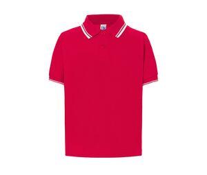 JHK JK205K - Polo infantil a contraste