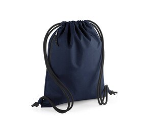 BAG BASE BG281 - Sac de gym en matériaux recyclés Navy