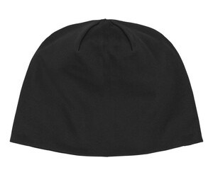 NEUTRAL O93051 - INTERLOCK BEANIE Negro