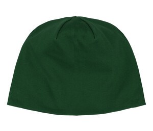 NEUTRAL O93051 - INTERLOCK BEANIE Bottle Green