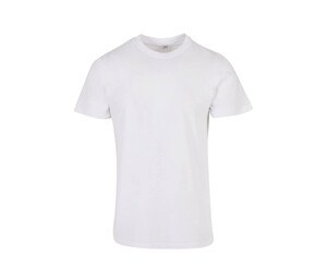 BUILD YOUR BRAND BYB010 - BASIC ROUND NECK T-SHIRT Blanca