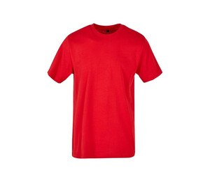 BUILD YOUR BRAND BYB010 - BASIC ROUND NECK T-SHIRT city red