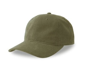 ATLANTIS HEADWEAR AT242 - Recycled Corduroy cap De oliva