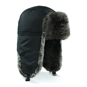 Beechfield BF345 - Sombrero de sherpa negro