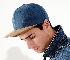 BEECHFIELD BF668 - Suede Peak Snapback