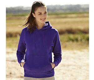 Fruit of the Loom SC269 - Sudadera capucha Lady-Fit