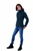 B&C BC660 - Chaqueta Con Capucha Soft Shell para Mujer