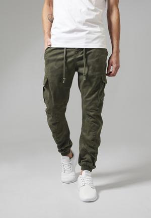 Urban Classics TB1611C - Pantalón jogging cargo camuflaje