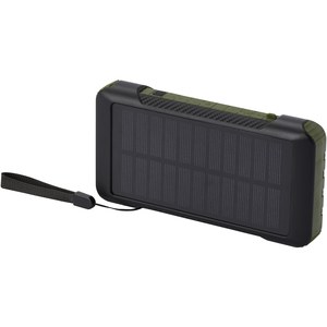 PF Concept 124346 - Batería externa de dinamo solar en plástico reciclado de 10 000 mAh con certificación RCS  "Soldy" 